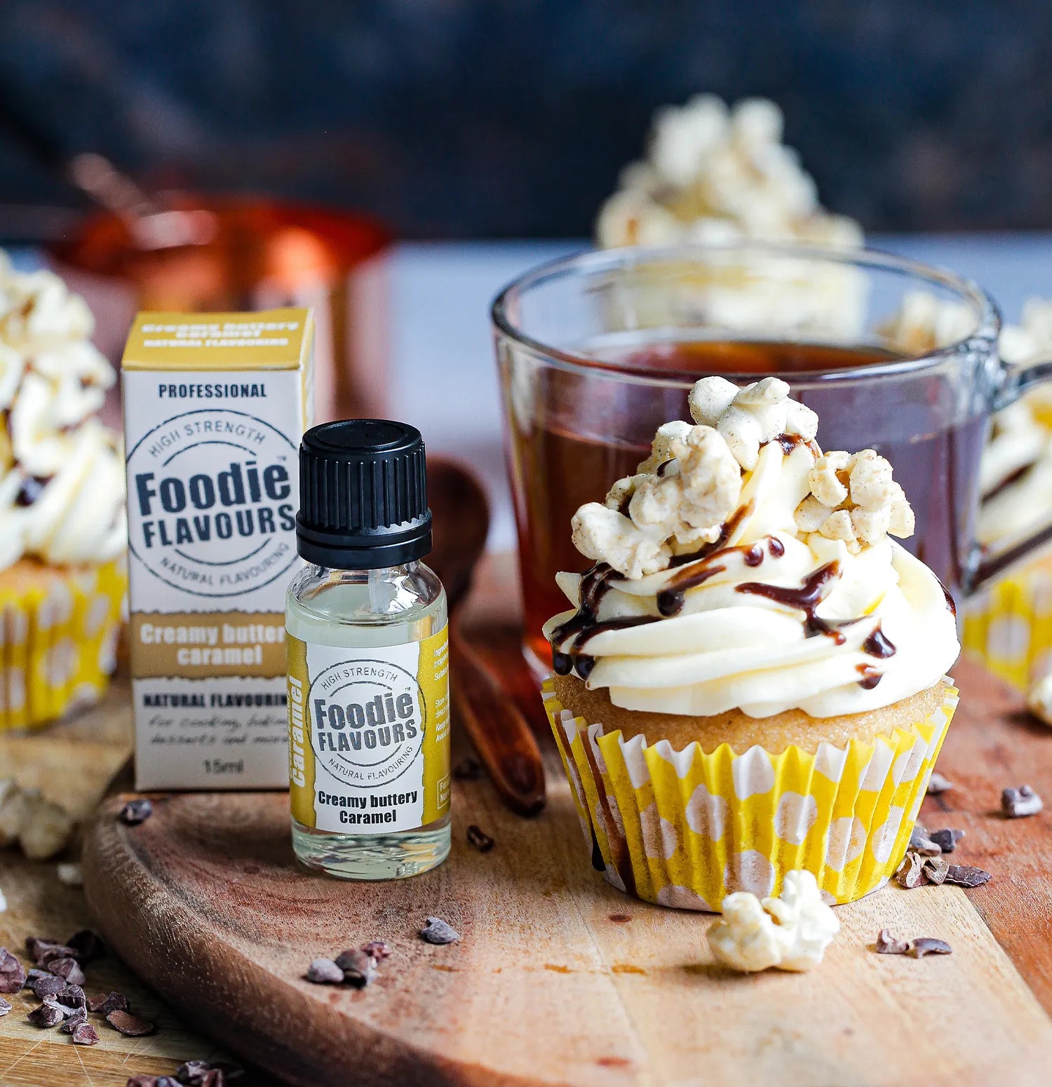 Creamy Buttery Caramel Cupcakes