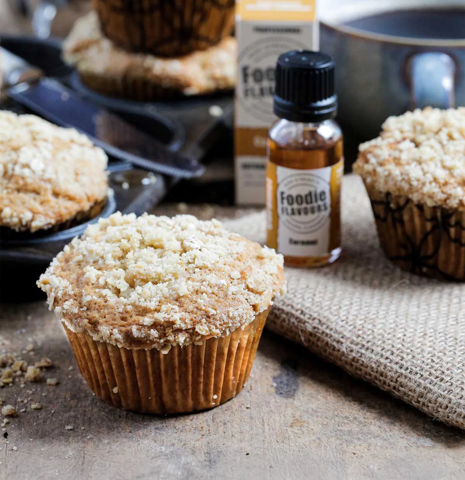 Caramel & Apple Muffins