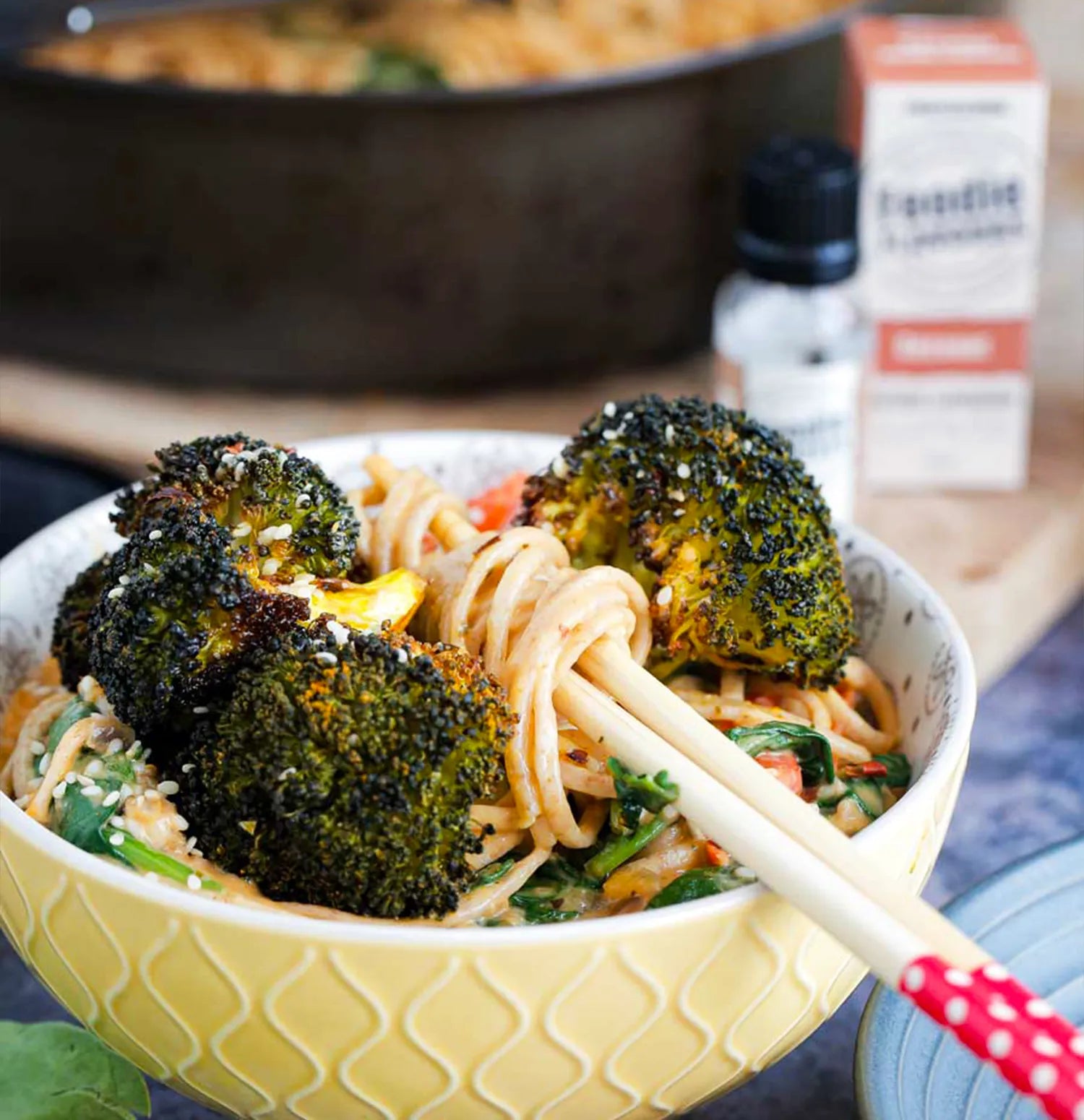 Coconut Thai Red Curry Noodles