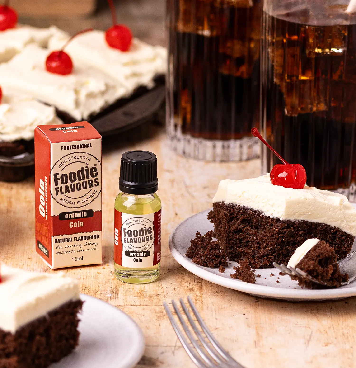 Cola Float Chocolate Traybake