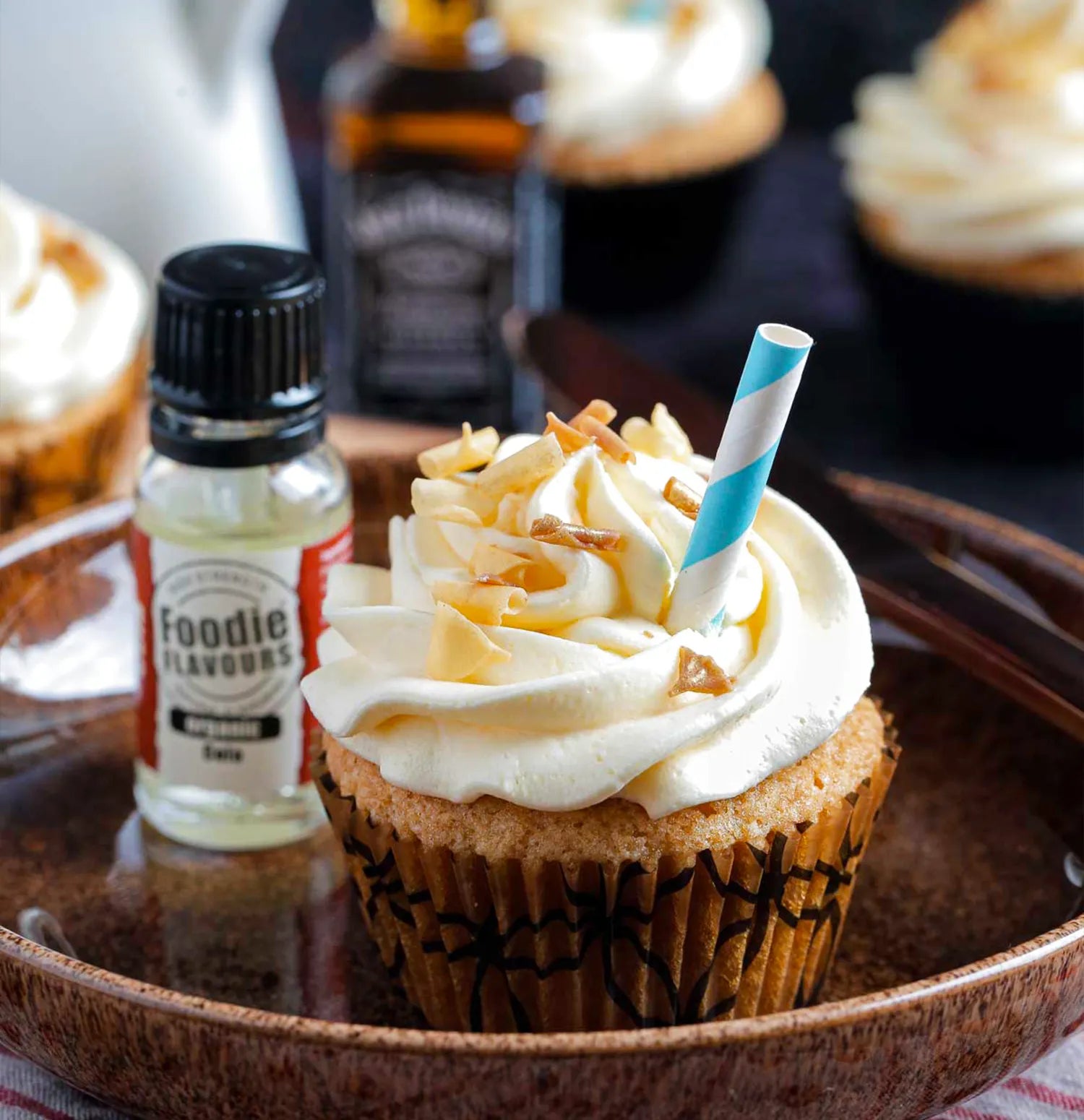 Jack Daniels & Cola Cupcakes
