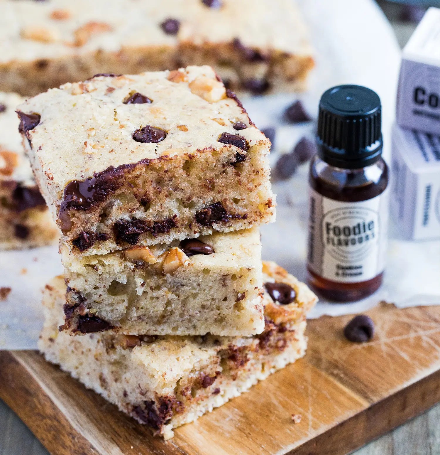 Cookies & Cream Vegan Blondies