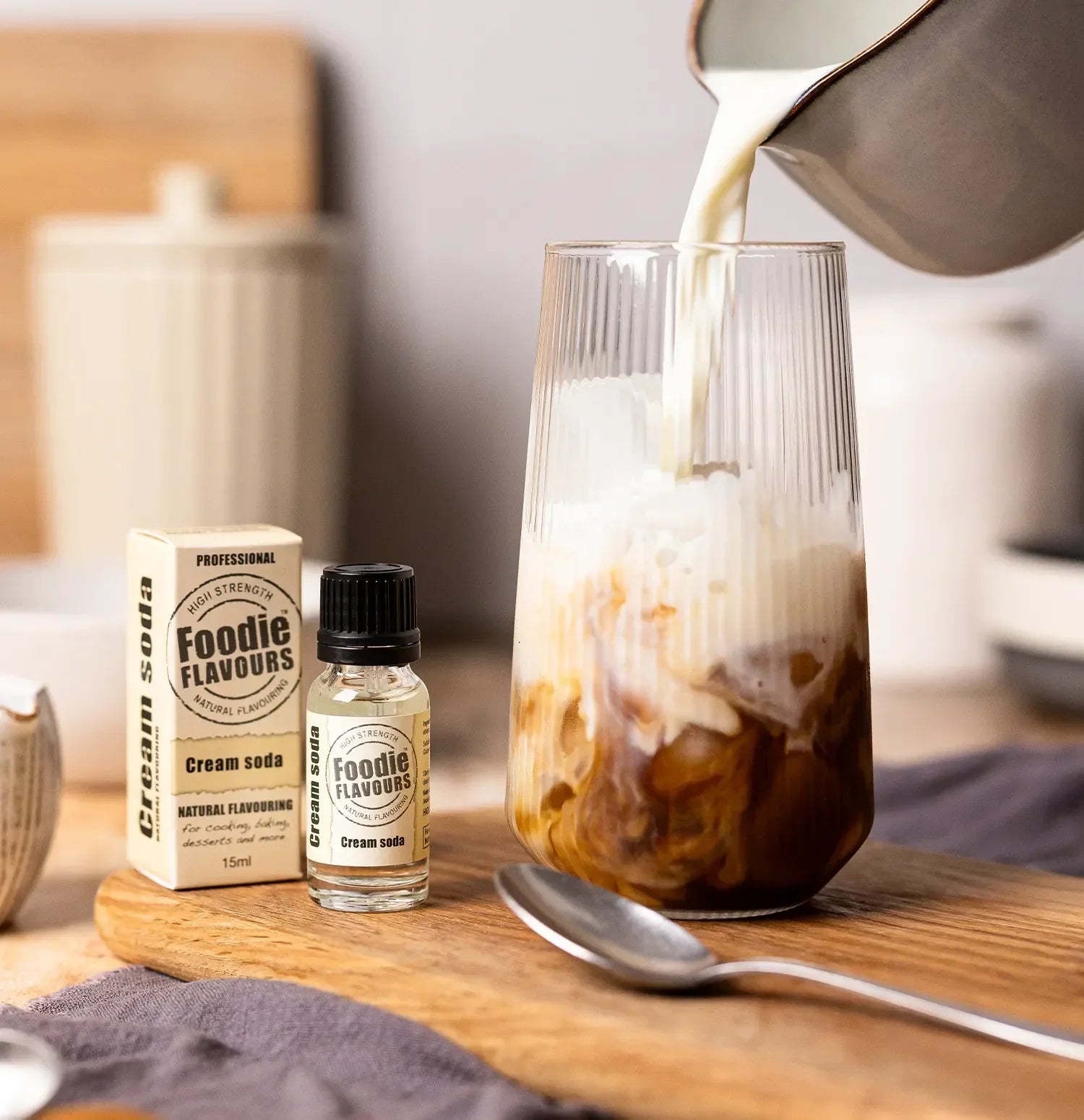 Cream Soda Iced Latte