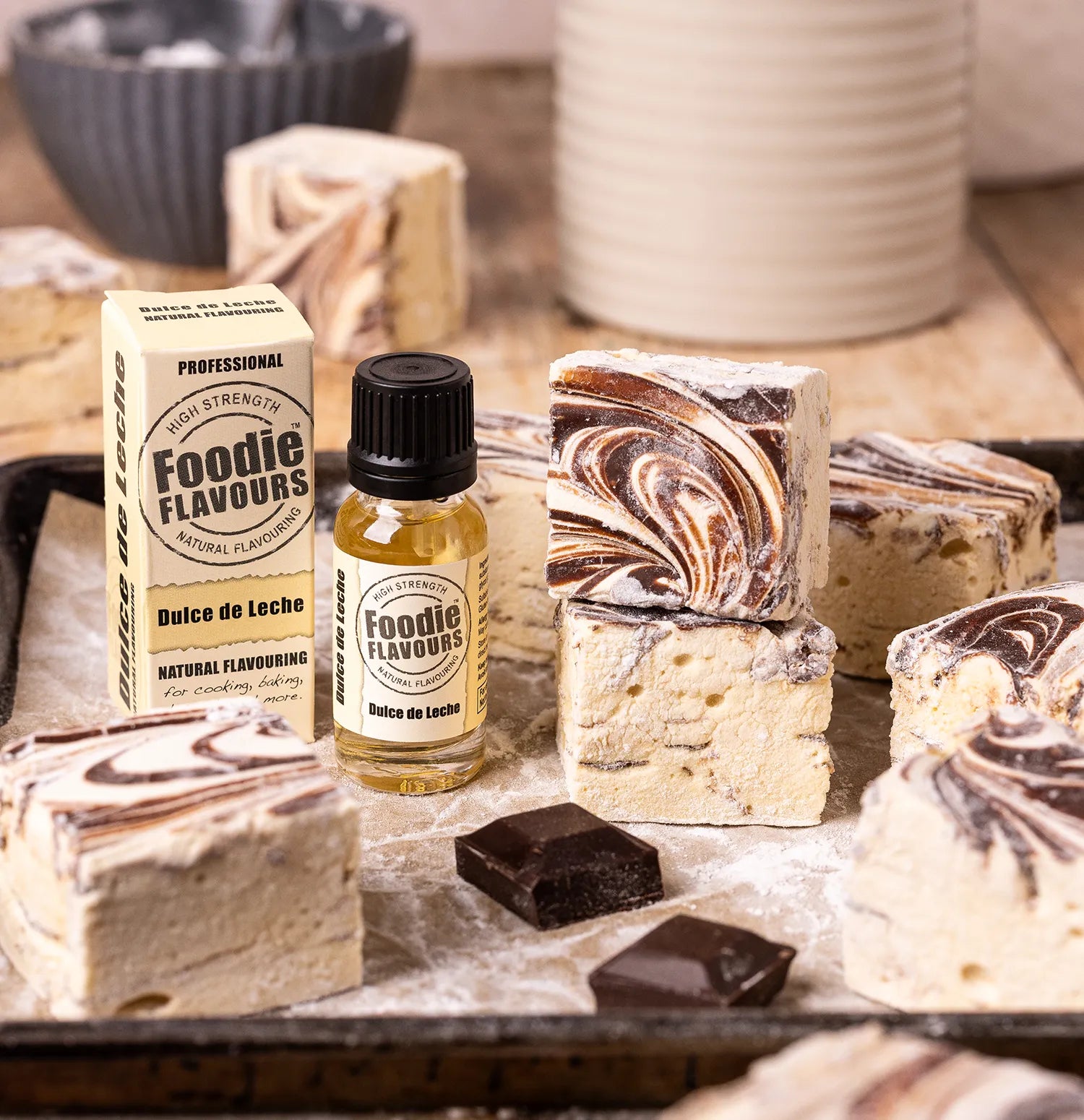 Dulce de Leche Marshmallows