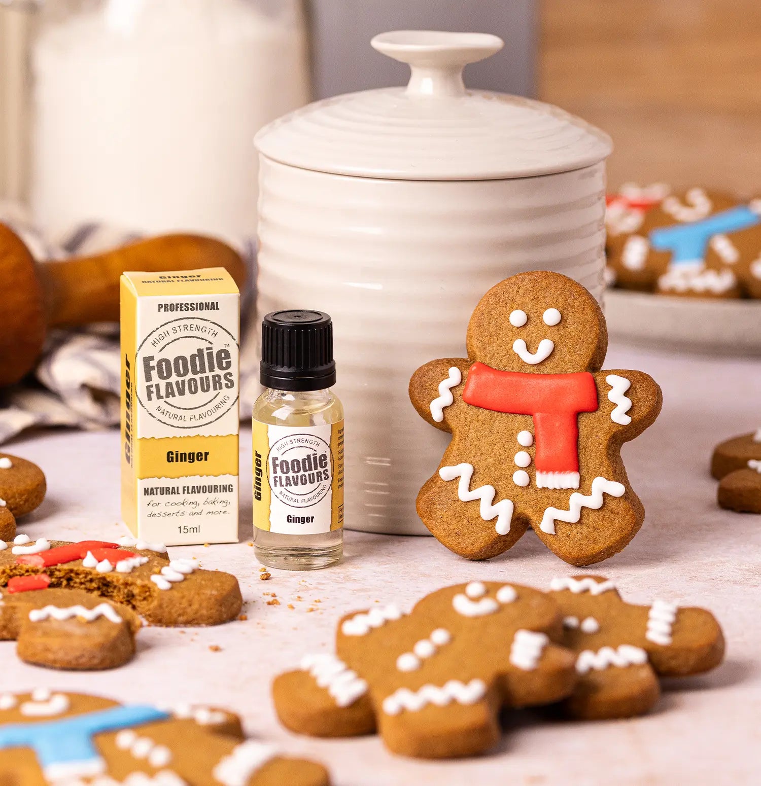 Iced Gingerbread Men