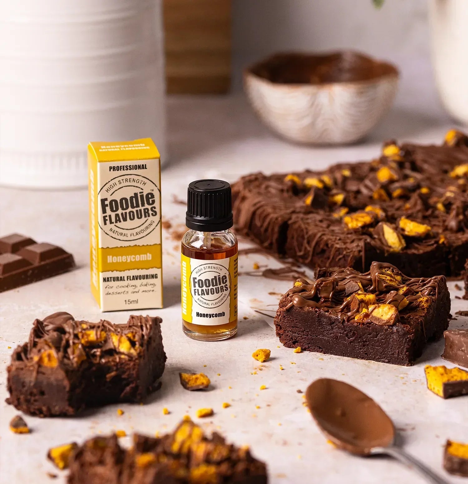 Honeycomb Brownies