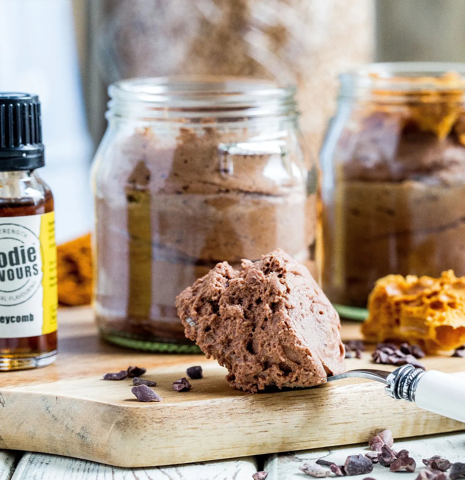 Honeycomb Chocolate Mousse