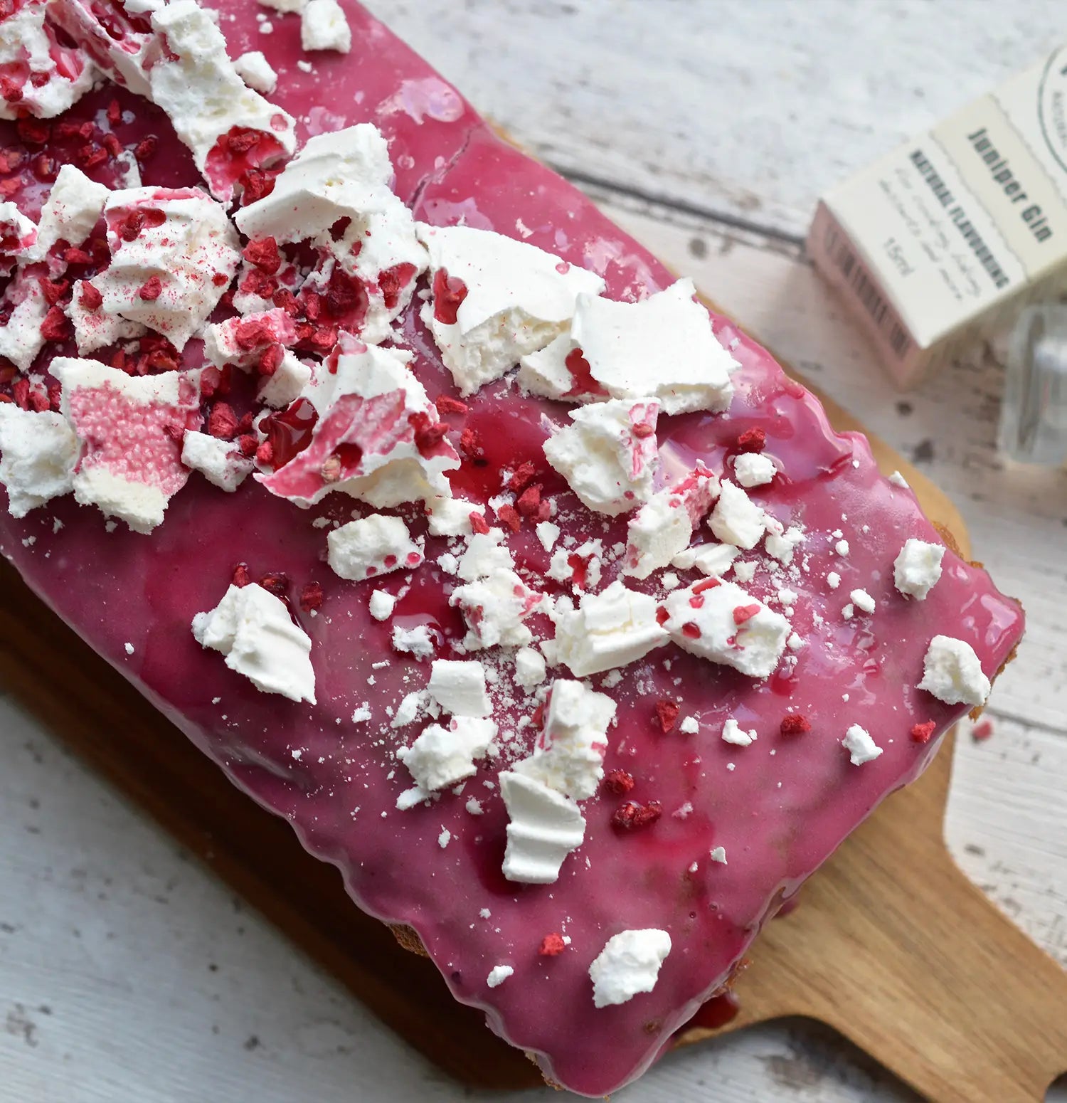 Gin & Blackcurrant Loaf Cake