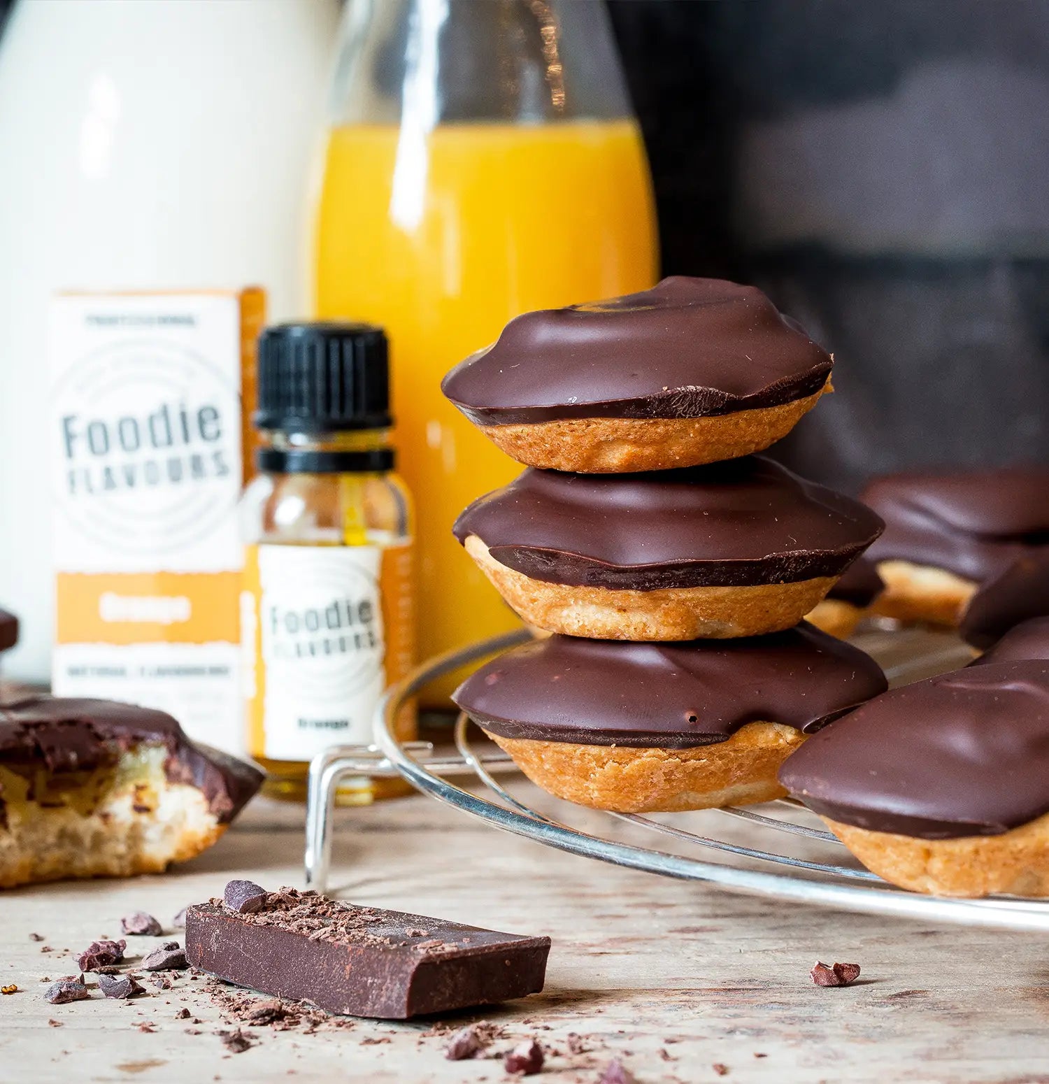 Vegan Jaffa Cakes
