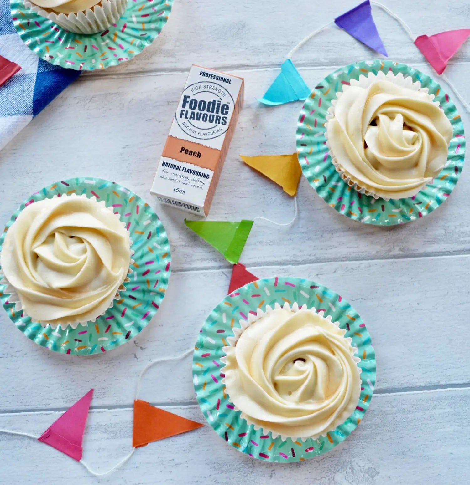 Peach Ice Tea Cupcakes