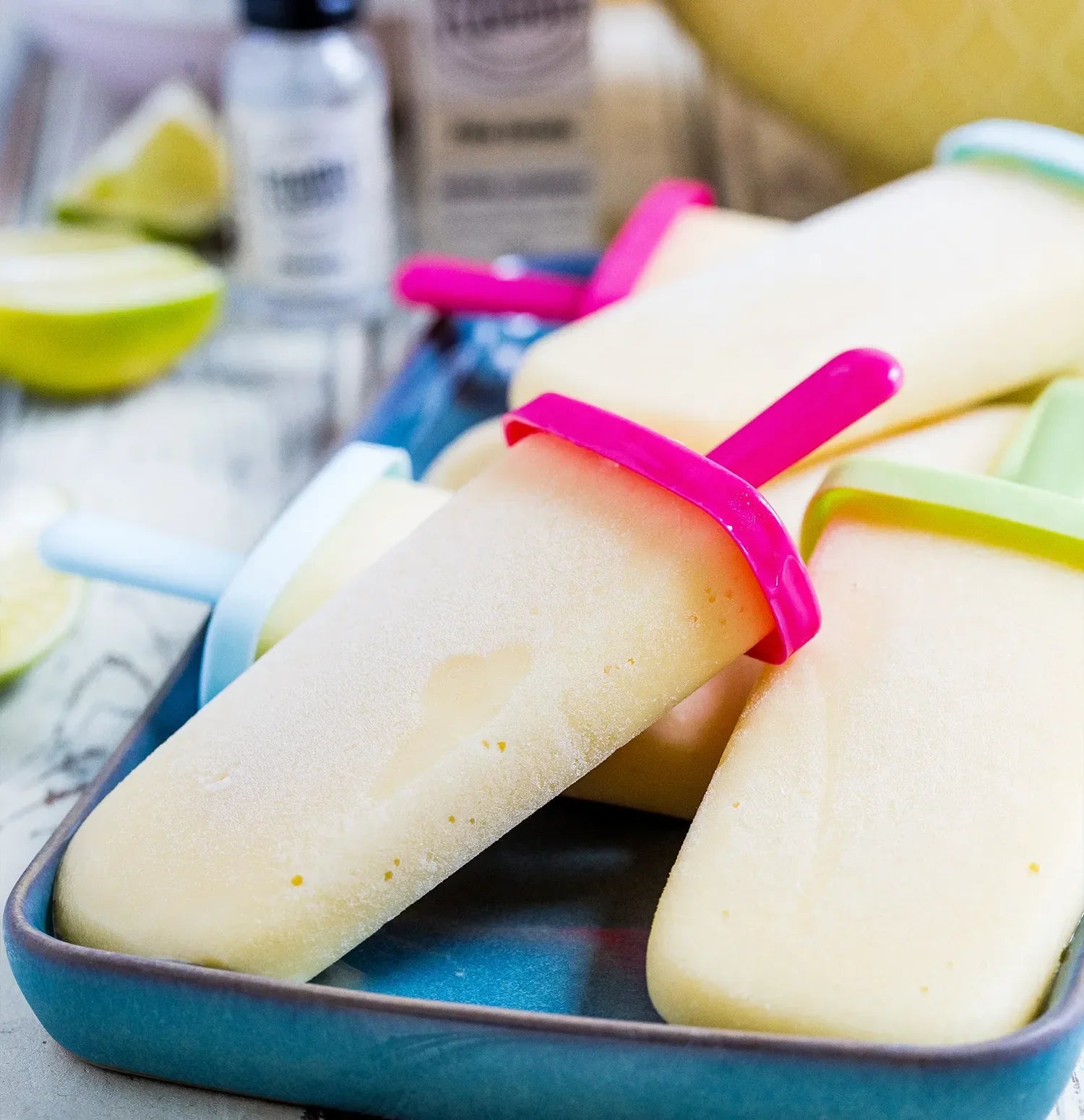 Piña Colada Ice Lollies