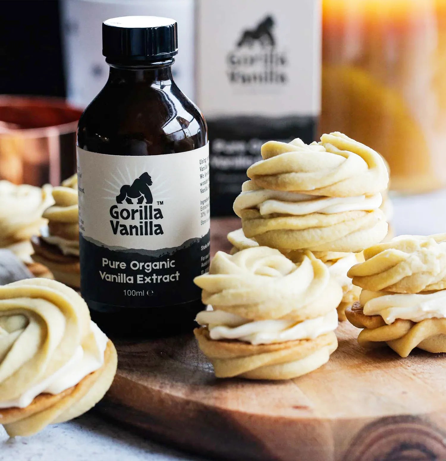 Vanilla Sandwich Cookies