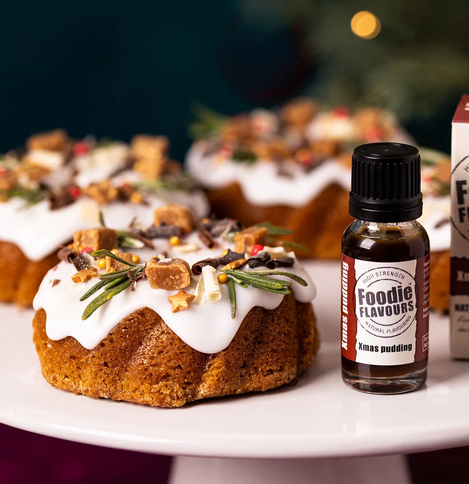 Christmas Pudding Bundtlets