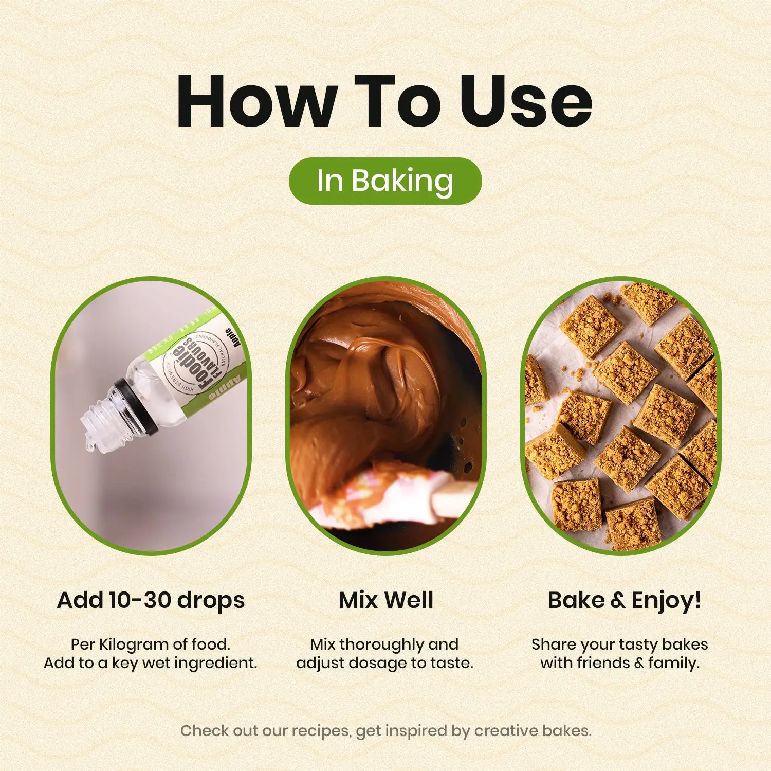 how to use apple natural flavouring.