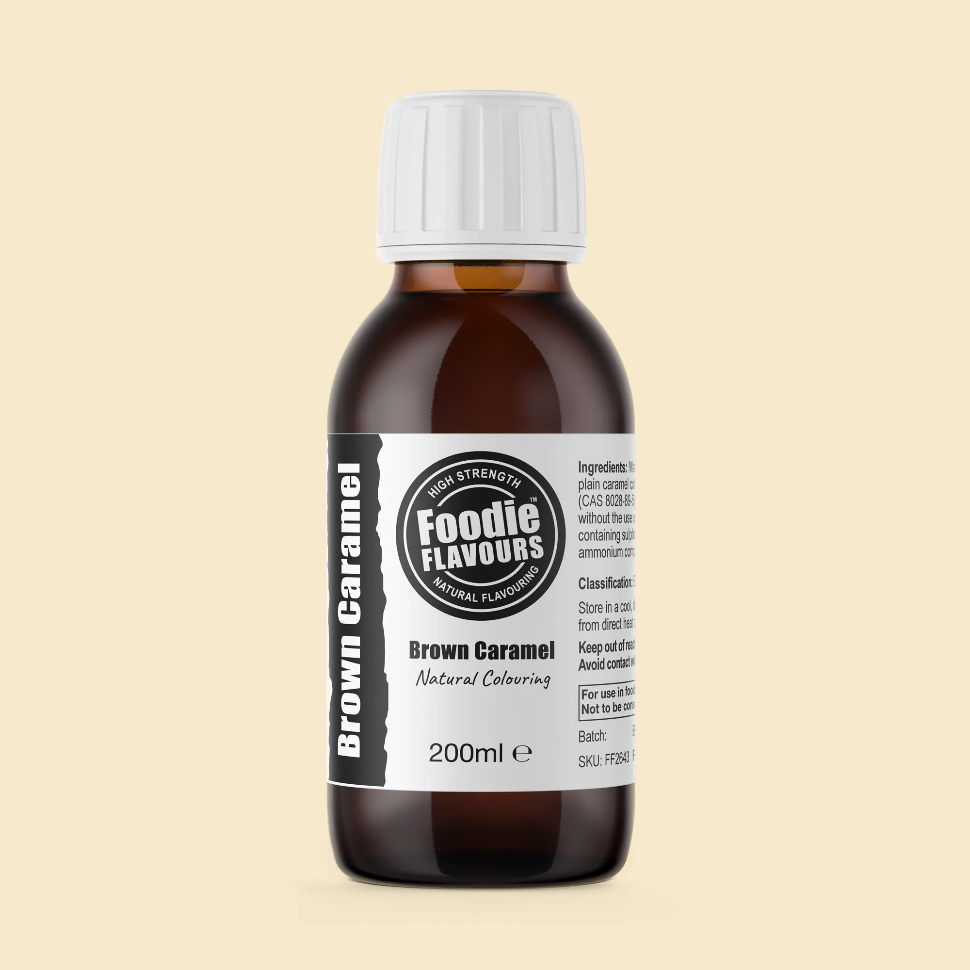 Brown Caramel Natural Colouring