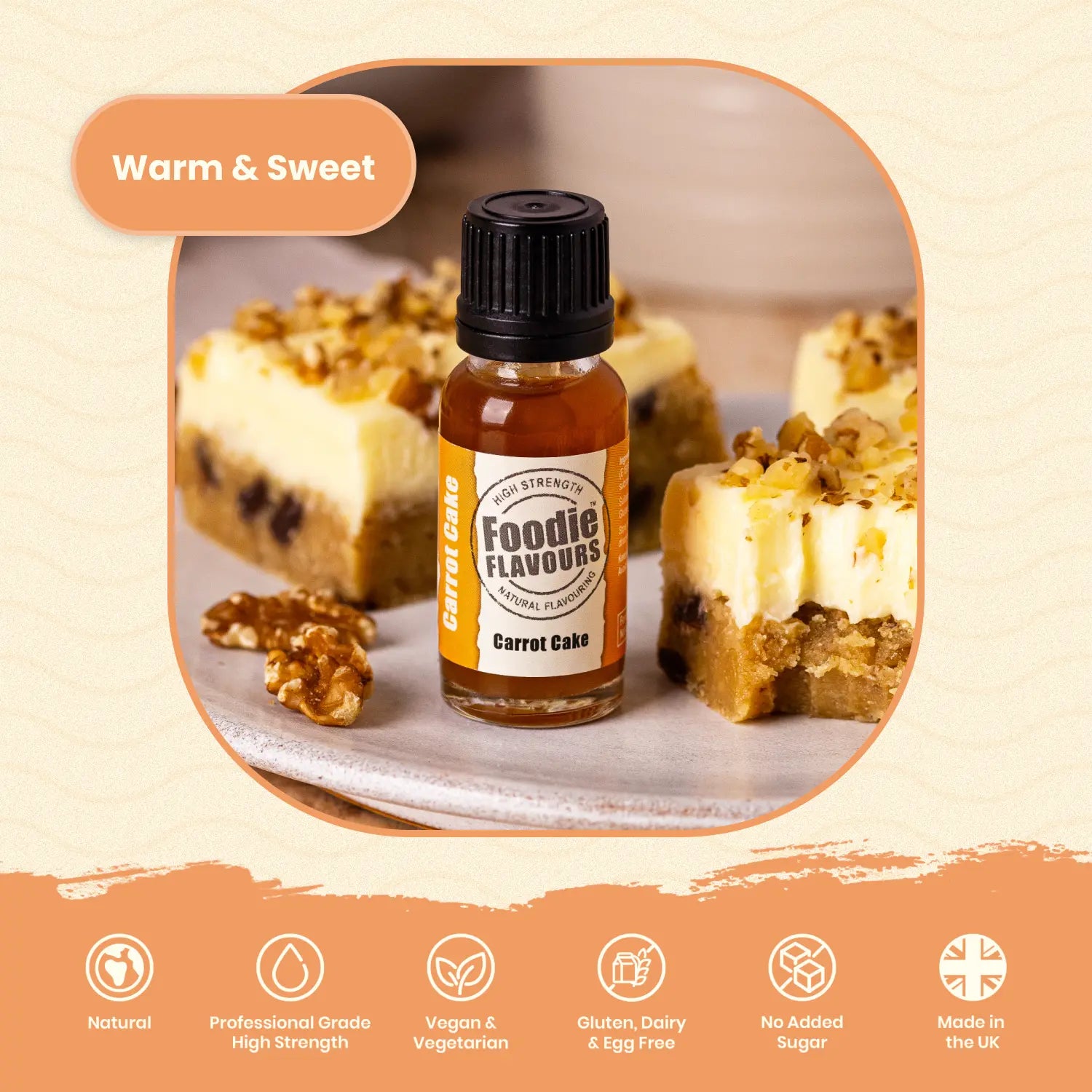 Carrot Cake Natural Flavouring
