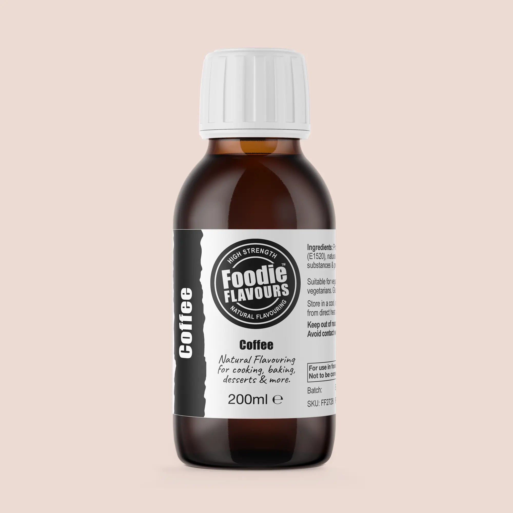 Foodie Flavours Coffee Natural Flavouring 200ml bottle