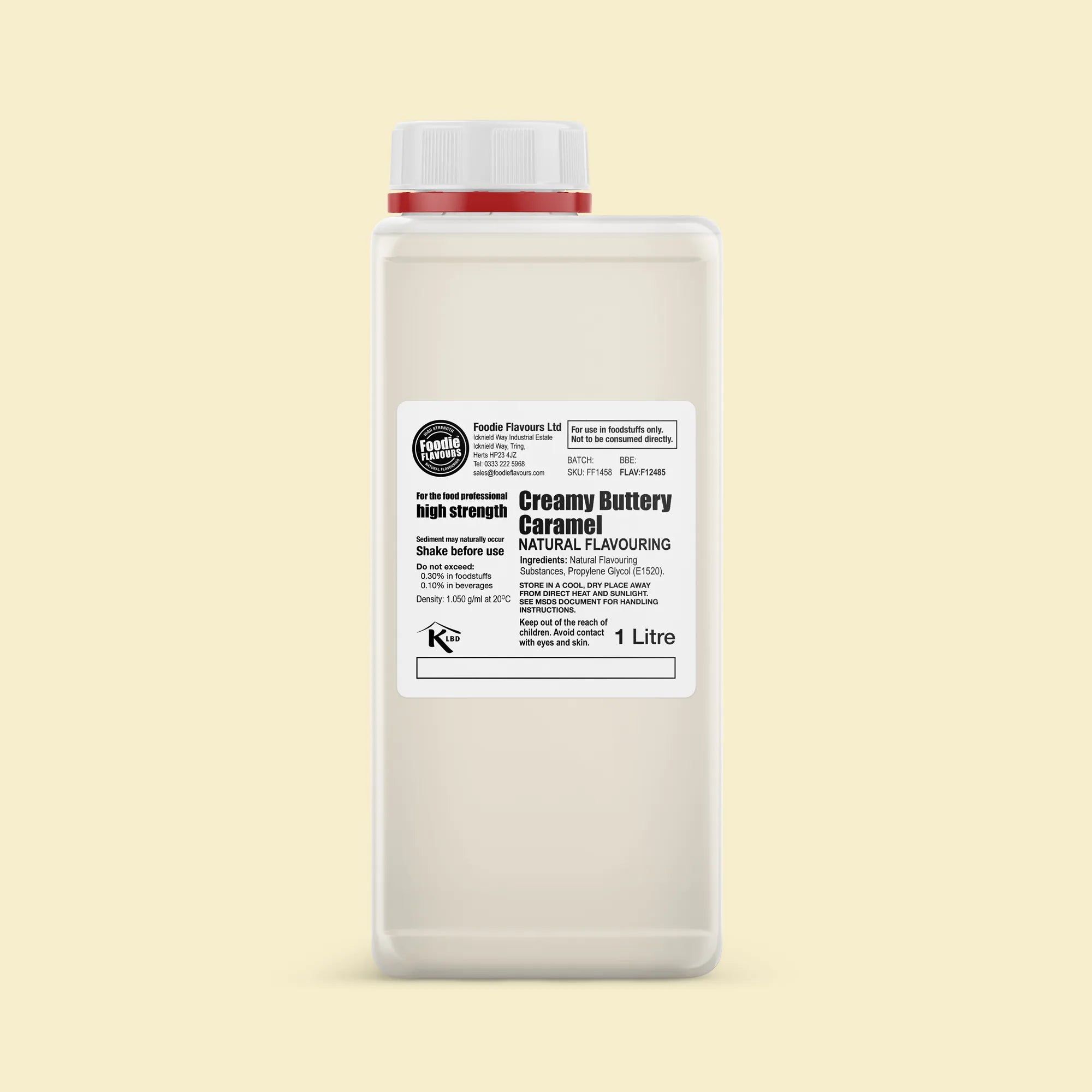 Creamy Buttery Caramel Natural Flavouring