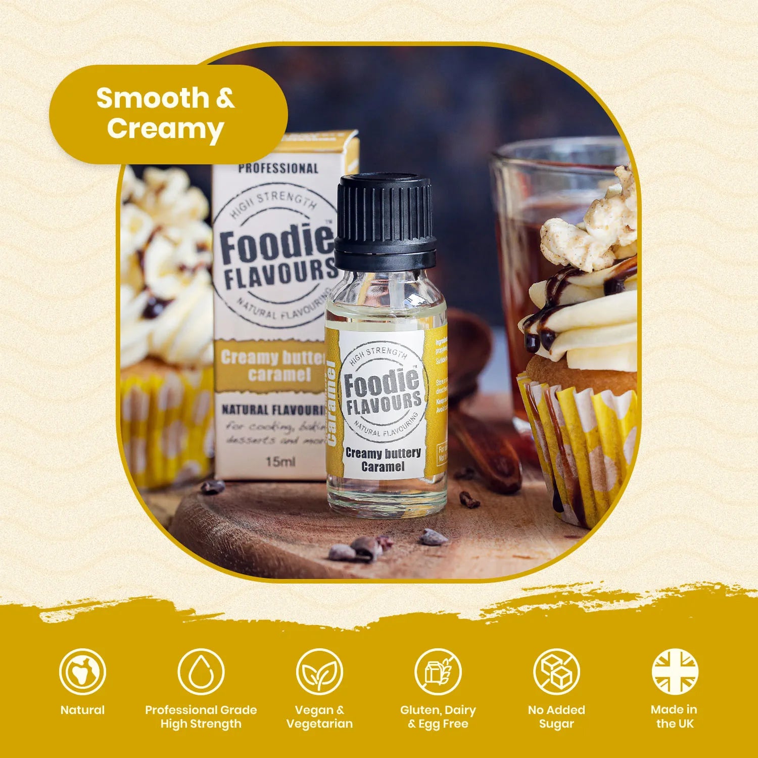 Creamy Buttery Caramel Natural Flavouring