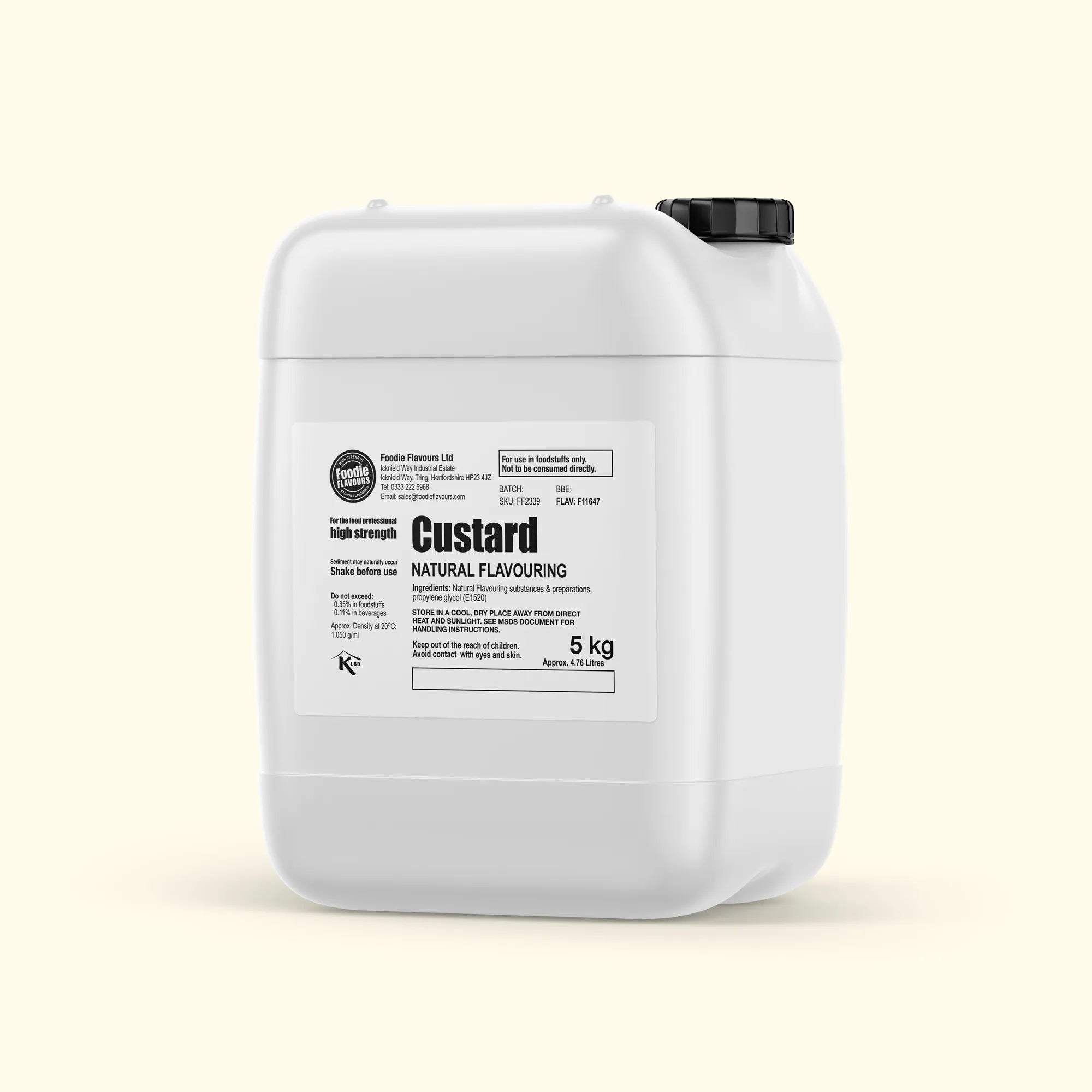 Custard Natural Flavouring