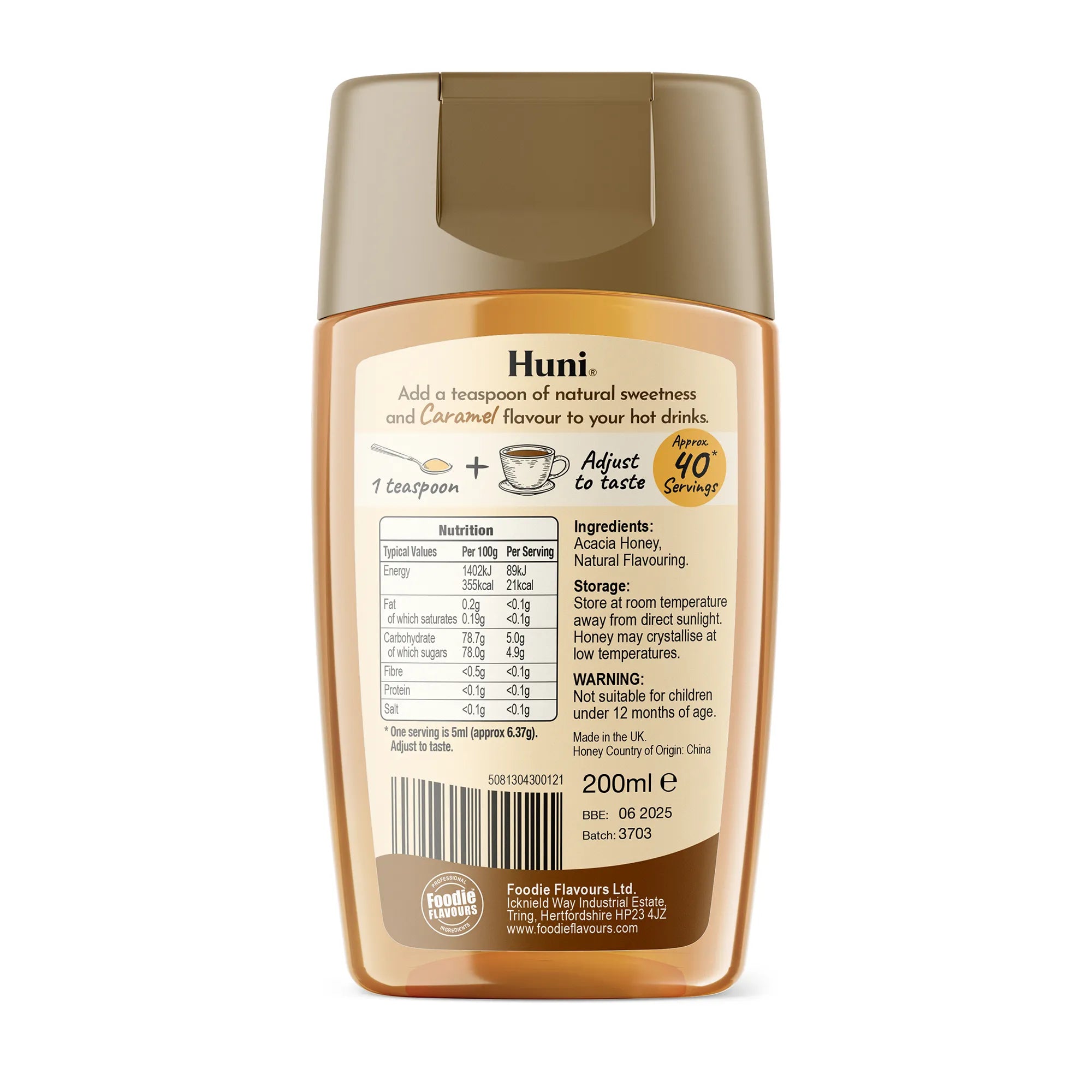 Huni Natural Coffee Syrup
