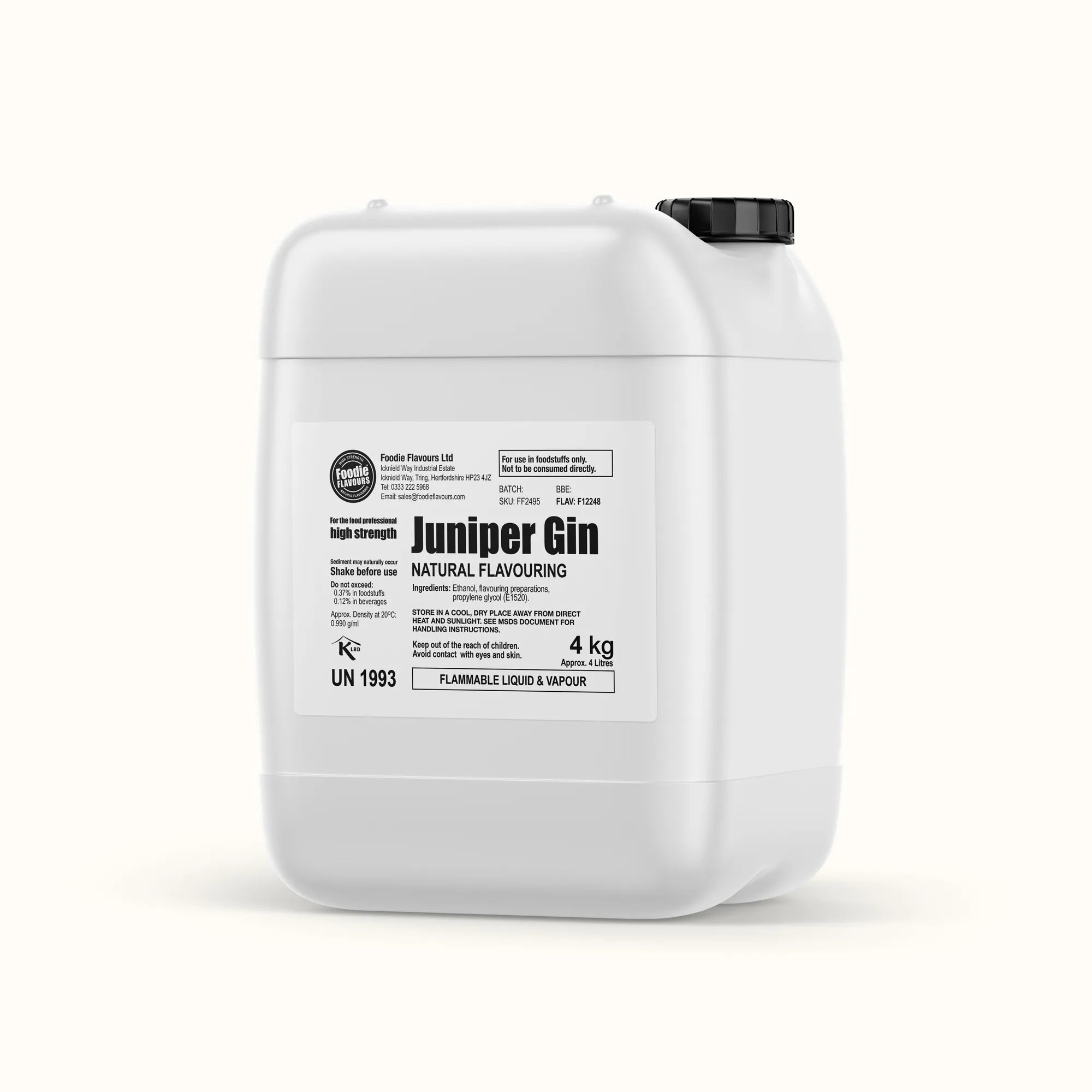 Juniper Gin Natural Flavouring
