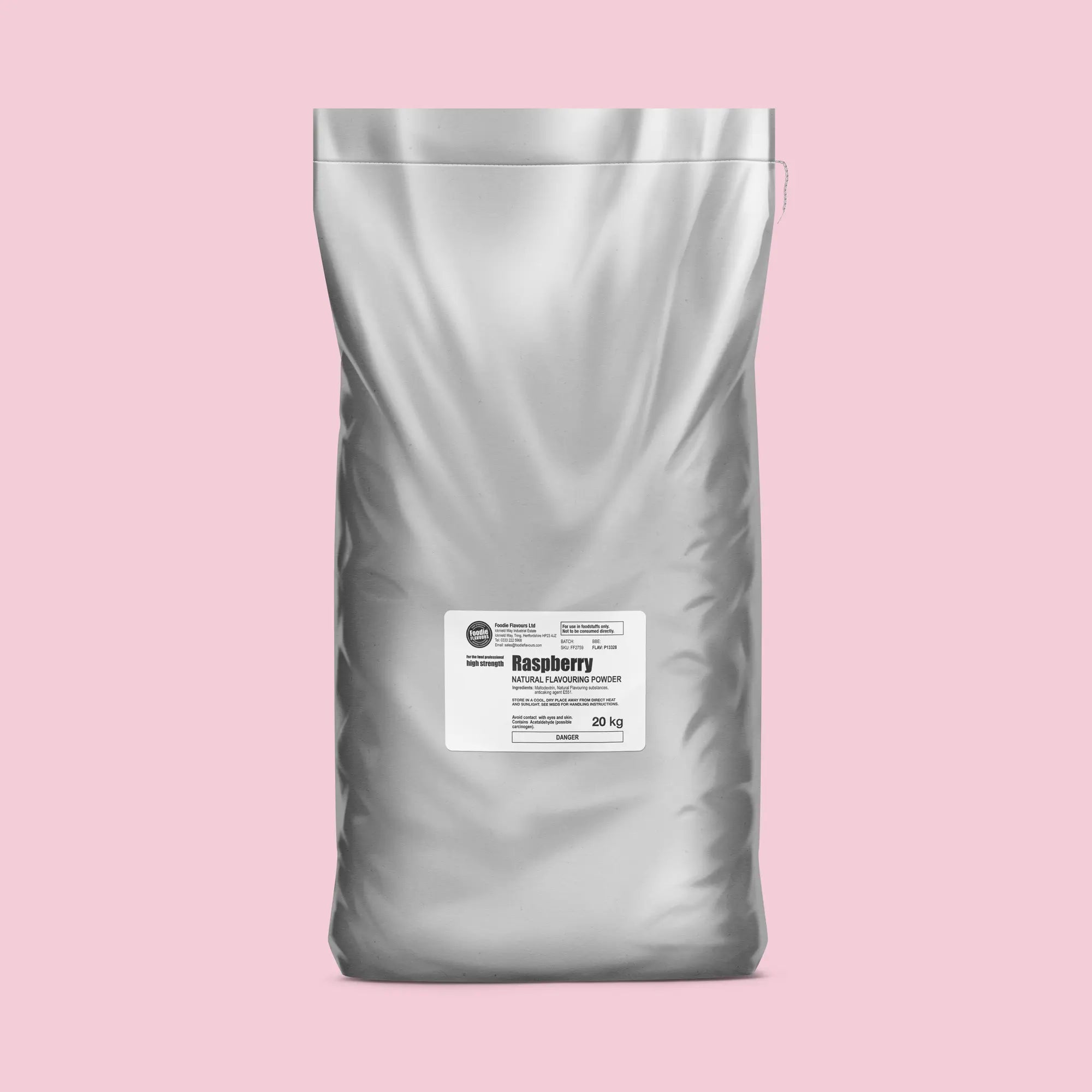 Raspberry Natural Flavouring Powder