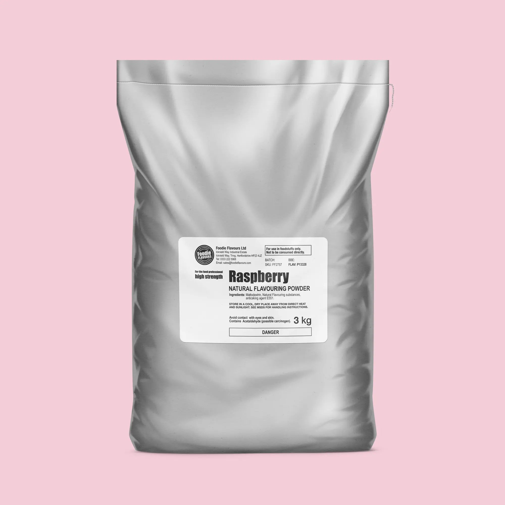 Raspberry Natural Flavouring Powder