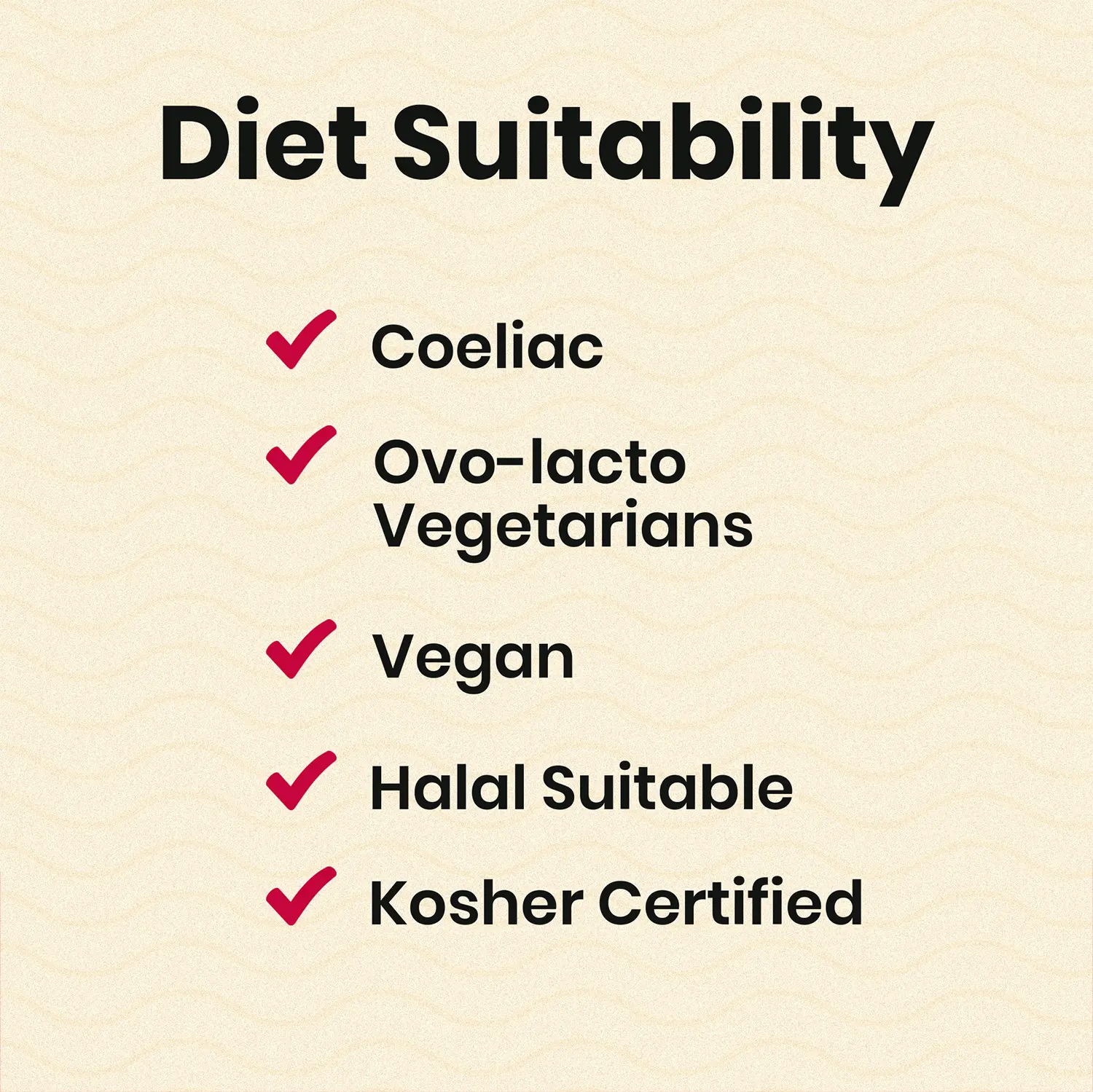 Diet suitability of Raspberry Flavouring