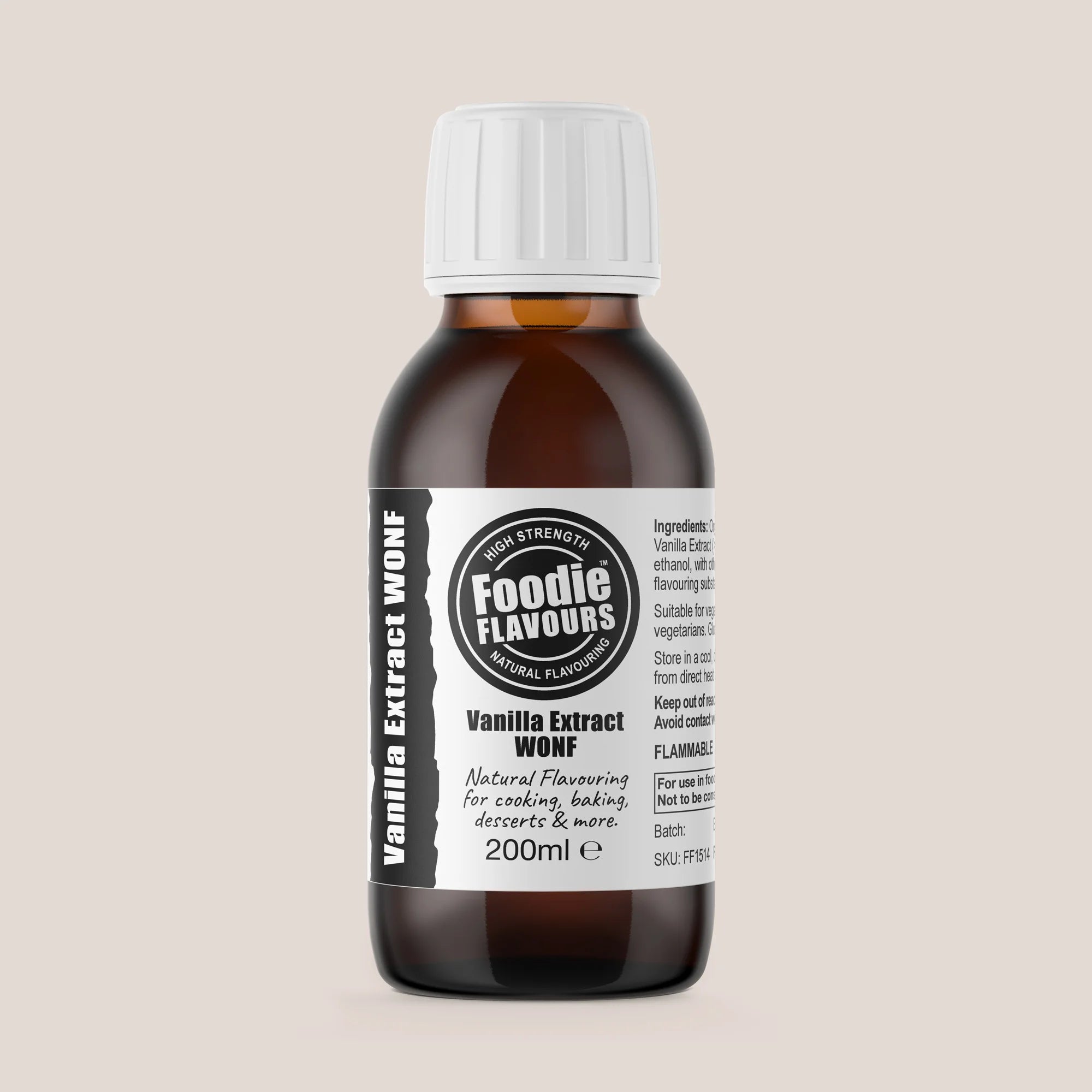 Bourbon Vanilla Extract WONF!