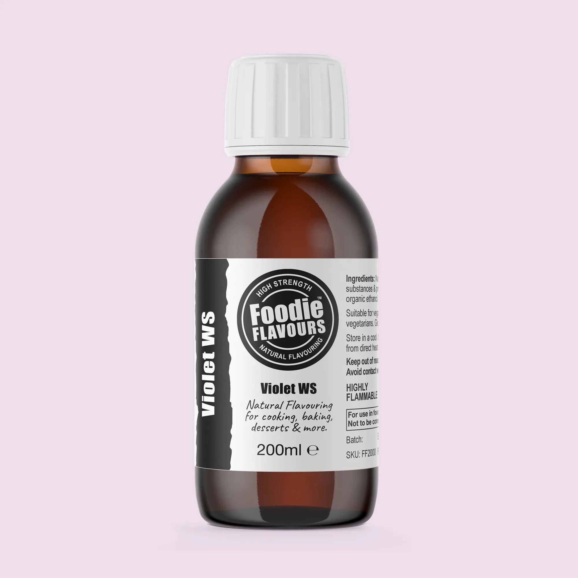 200ml violet water soluble flavouring