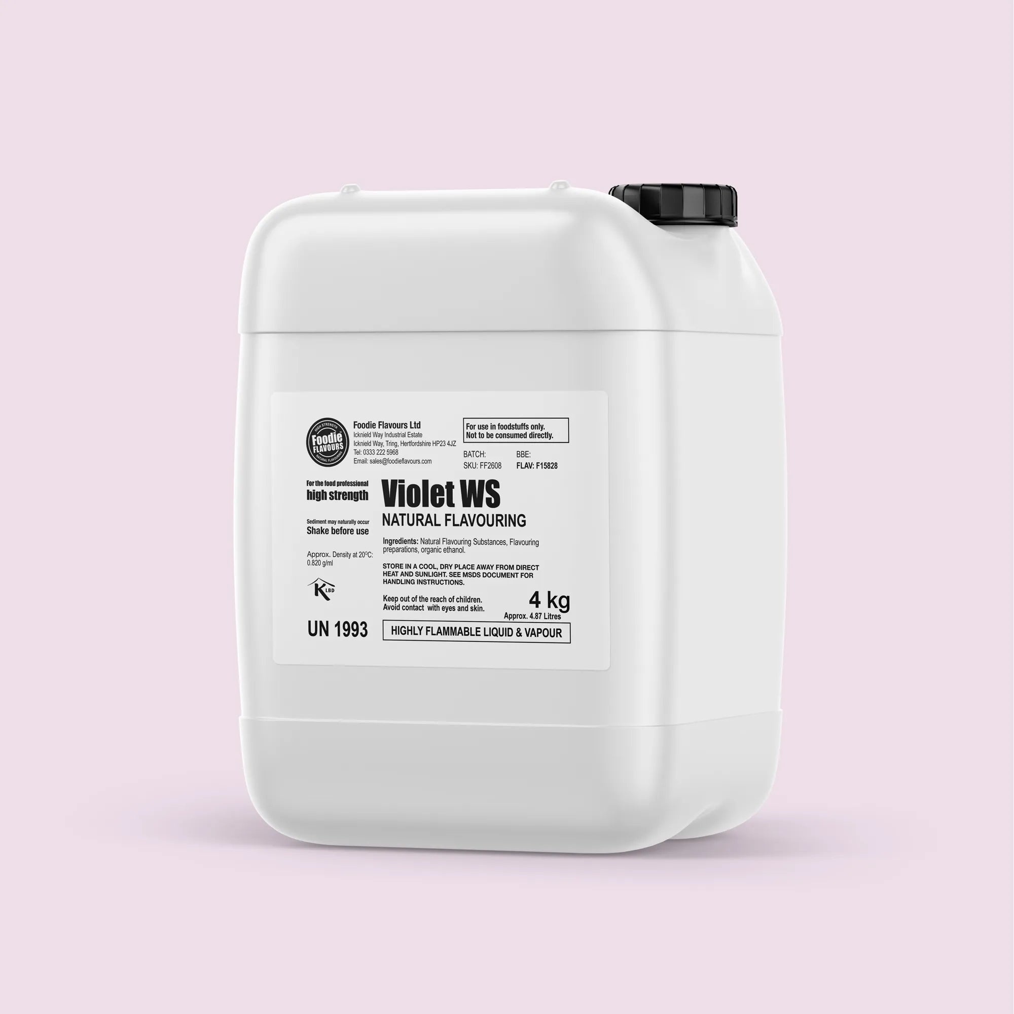 4kg violet natural flavouring