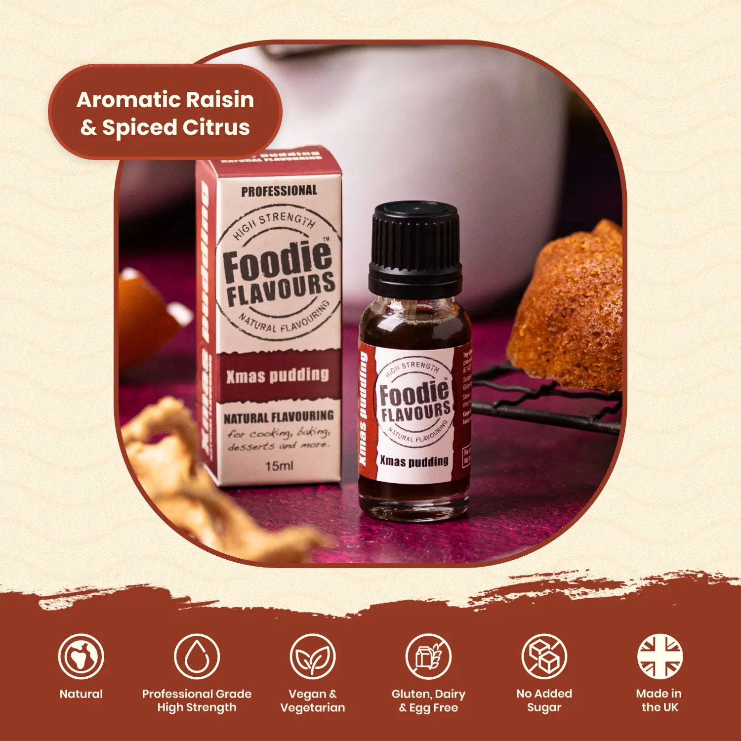 Xmas Pudding Natural Flavouring