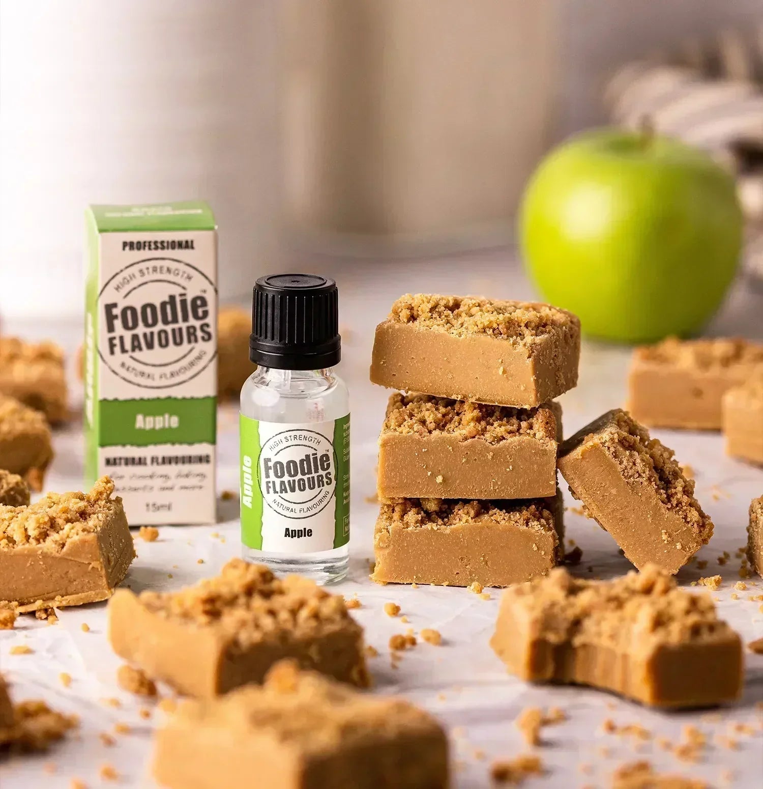 Apple Crumble Fudge