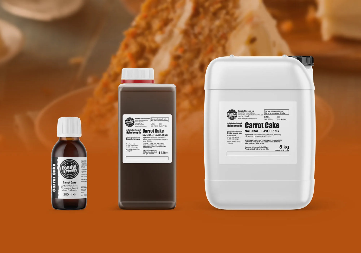 New Carrot Cake Natural Flavouring