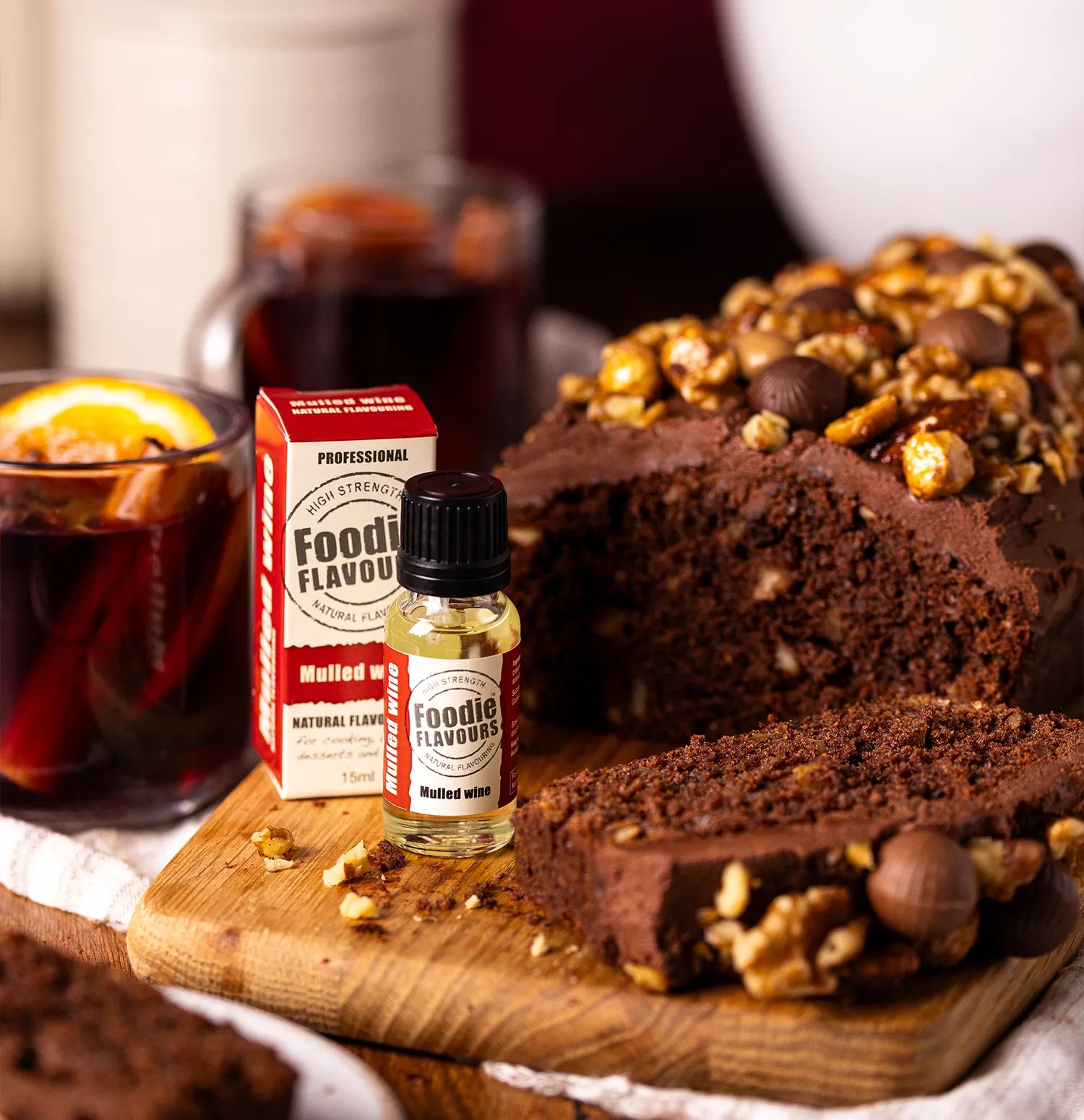 Mulled Wine Loaf Cake