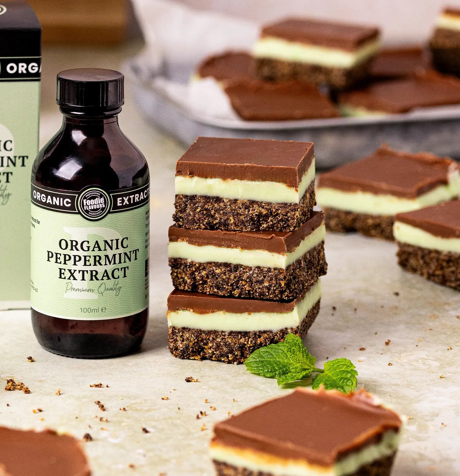 Peppermint Slice