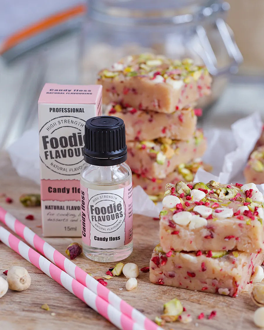 White Chocolate Candy Floss Fudge Recipe White Chocolate Candy Floss Fudge Recipe