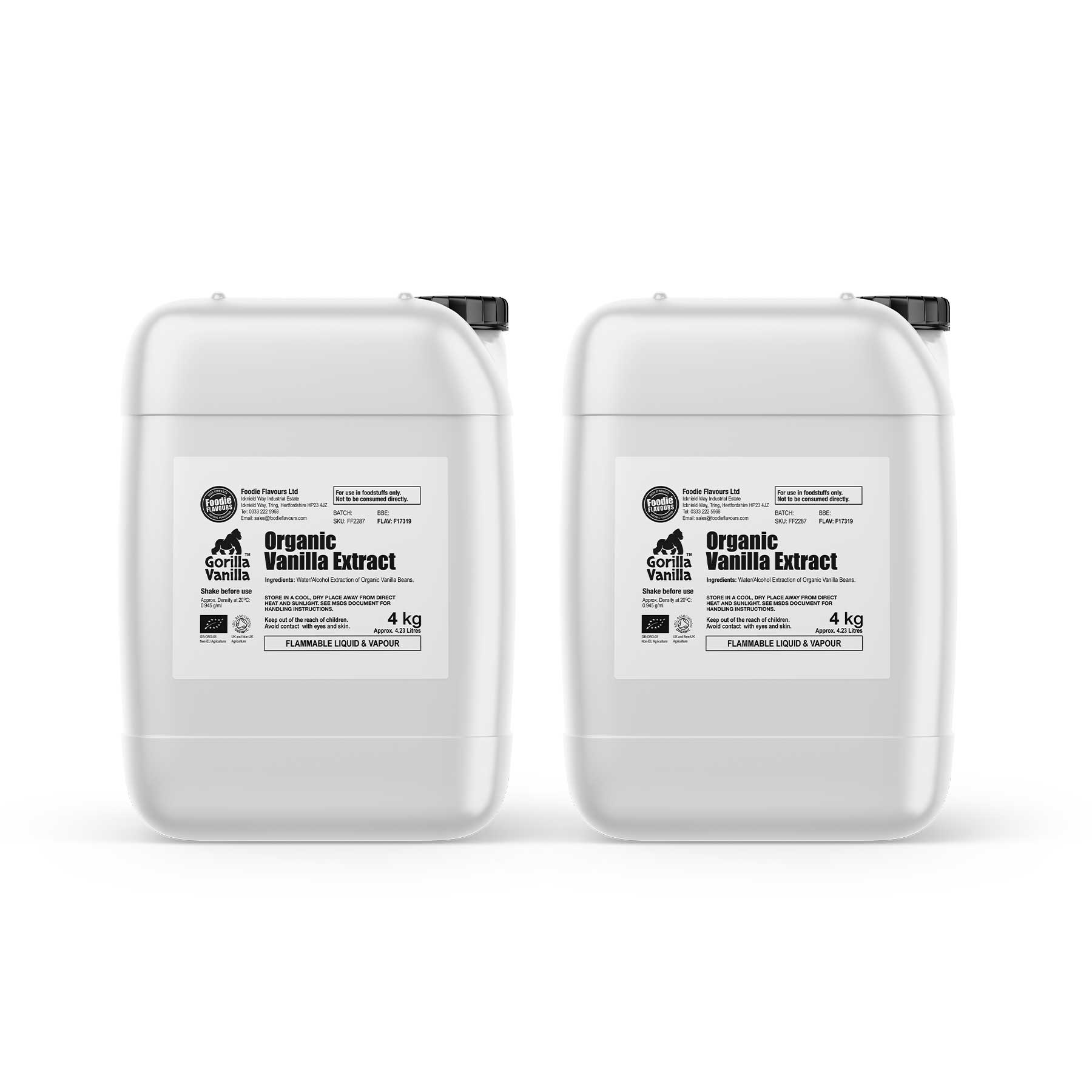 Gorilla Vanilla - Organic Vanilla Extract