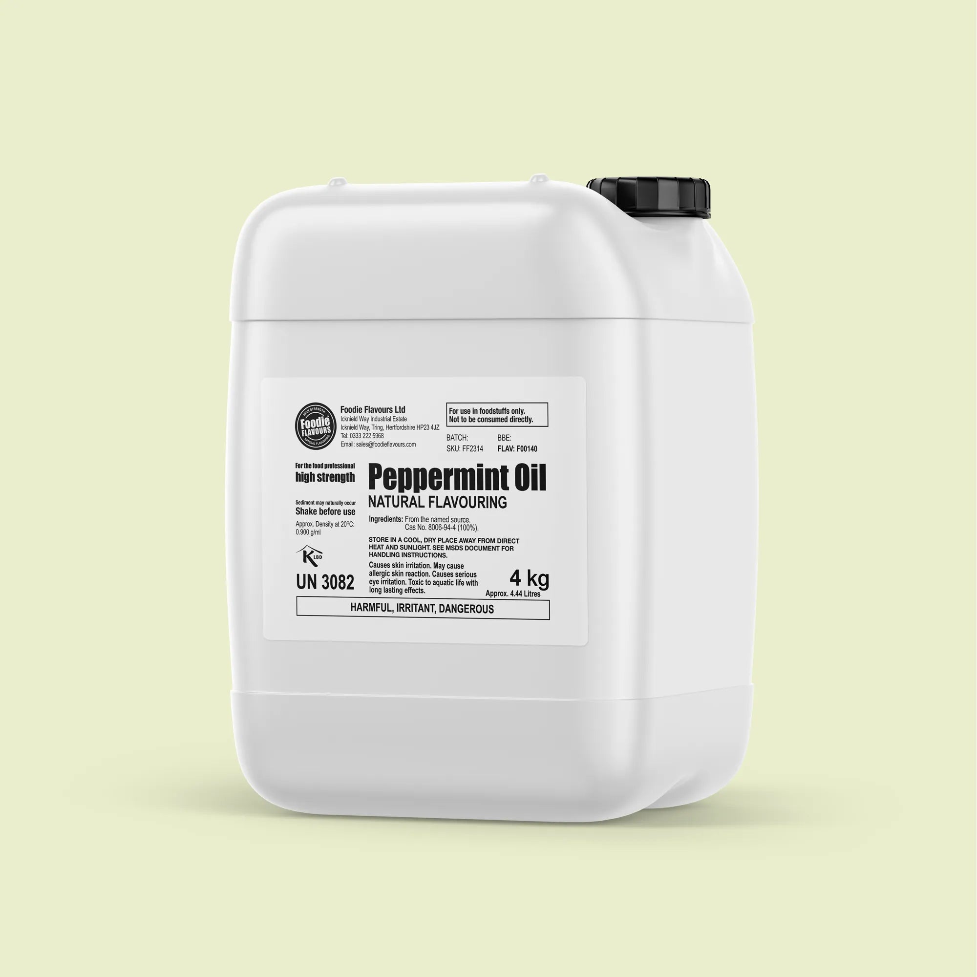 Pure Peppermint Oil Natural Flavouring