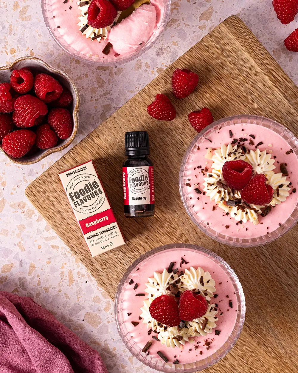 Bitarome Raspberry Flavours Raspberry Mousse Recipe