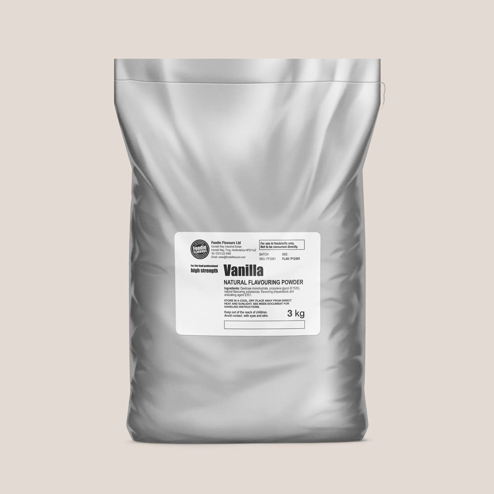 Vanilla Natural Flavouring Powder