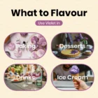 Violet Natural Flavouring | What to flavour