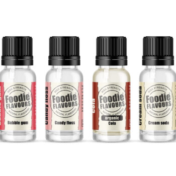 foodie flavours retro set natural flavouring