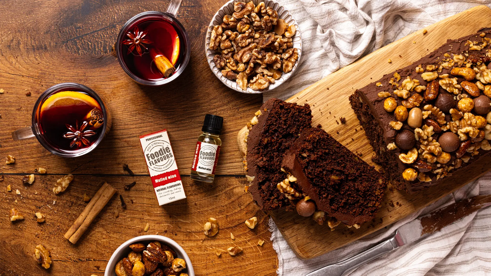 Mulled Wine Loaf Cake